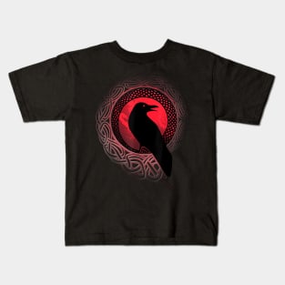 Viking, Odin, Ravens, Huginn and Muninn - Myth Graphic Kids T-Shirt